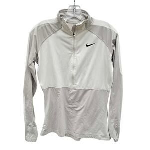 Nike Half-Zip Active Top, Lightweight & Moisture-Wicking-Size Large